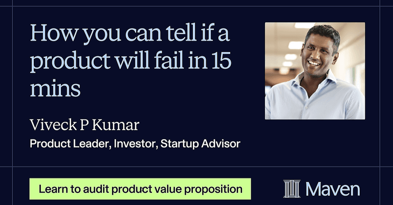 How you can tell if a product will fail in 15 mins cover image